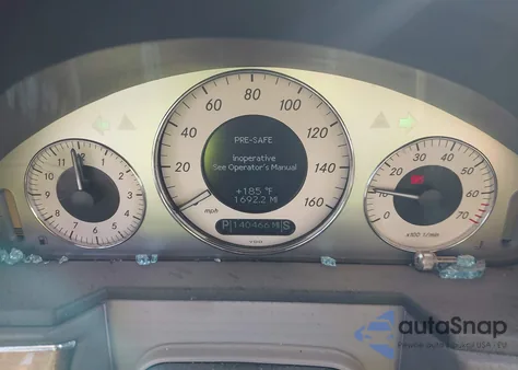 2007 Mercedes-Benz E 550 z USA, uszkodzony, nr VIN WDBUF72X17B078089